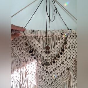 Bohemian Bronze Coin Necklace